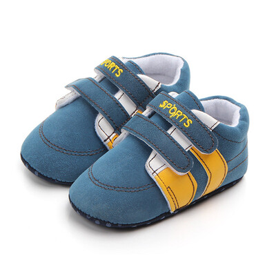 

Spring Autumn Baby Sports Shoes PU Soft Bottom Newborn Girls Boys Anti-Slip First Walkers Soft Bottom Non-slip Toddler Shoe
