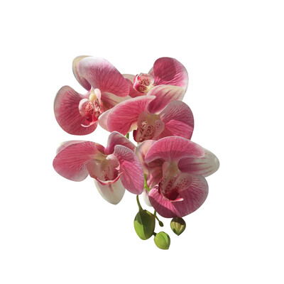 

1Pc Artificial Flower Butterfly Orchid DIY Stage Party Festival Office Decor