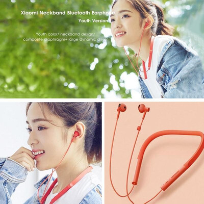 

Xiaomi Neckband Bluetooth Earphones Quick Charging Wireless Headphones