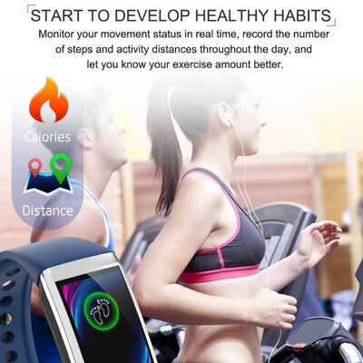

TD19 Smart Bracelet Fitness Tracker Heart Rate Monitor IP67 Waterproof Band