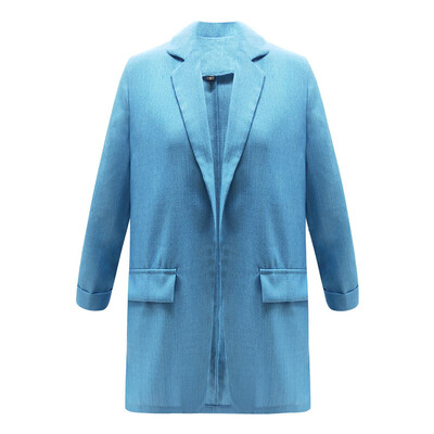 

Womens Long Sleeve Slim Blazer Suit Coat Ladies Work Jacket Formal Work Suit