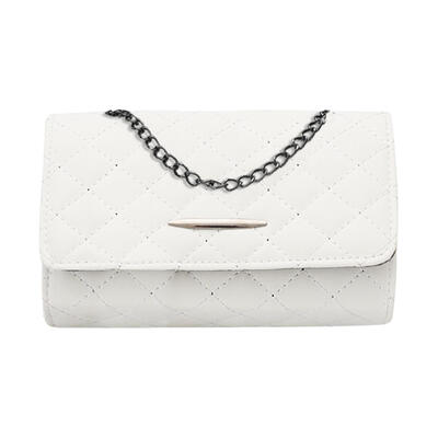 

Small Square Shoulder Messenger Bags PU Leather Chain Women Phone Purses