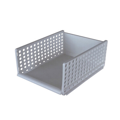 

Toponeto Receive Basket Sitting Room Bathroom Receive Basket Can Stack Drawer Basket