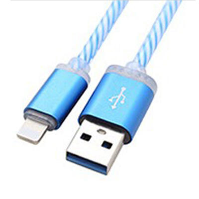 

Micro USB Cable Colorful Gradient LED Light Charging Cable For Android Phone -1m