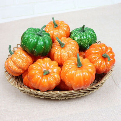 

Halloween Artificial Pumpkin Mini Fake Vegetable Simulation Diy Craft Home Birthday Party Wedding Decoration