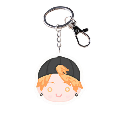 

Keychain Acrylic Cartoon Photo Key Ring Gift for Fans