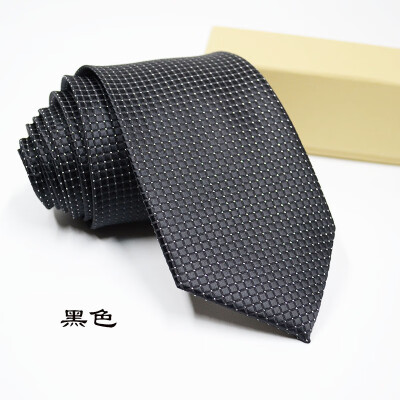 

Tie mens business tie polyester silk arrow type jacquard silver wire tie wholesale custom tie