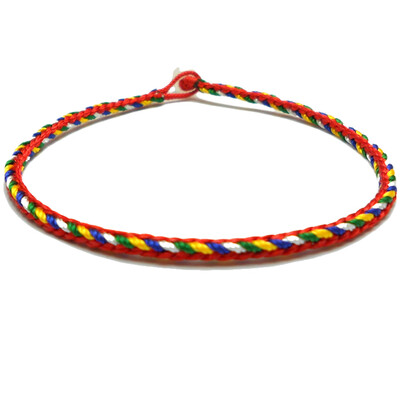 

Dragon Boat Festival Multi-color Line Manual Weaving Bracelet Personality Simple Hand Rope Unisex Pair