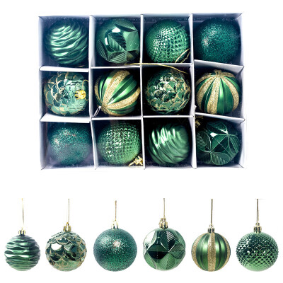 

12pcs New Year Christmas Tree Ball Baubles Hanging Ornament Xmas Home Decoration