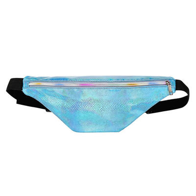 

Fanny Pack Multifunction Laser Alligator Pattern Women Waist Bags Chest Bag