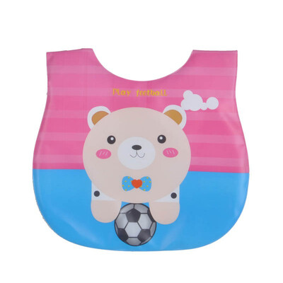 

Baby Bibs Child Double Layer EVA Waterproof Bibs Cartoon Children Bibs 2017 bavoir babador babero
