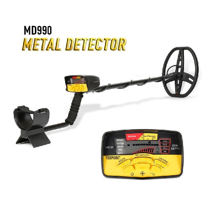 

MD990 Portable Easy Installation Underground Metal Detector High Sensitivity Jewelry Treasure Hunting Gold Metal Detecting Tool wi