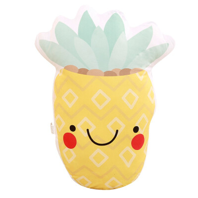 

Pineapple Design Shaped Cushion Creative Cotton Pillow For Home Sofa Car Decoration Kids Toy