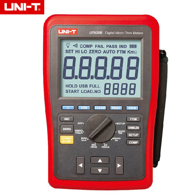 

UNI-T UT620B 60000 Counts Digital Micro Ohm Meters 60000K ohm Low Resistance Tester USB Transmission