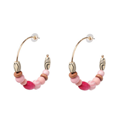 

AOTEMAN 2019 HOT Unique Irregular Shell Earrings For Women Statement za Geometric Pearl hoop Earrings Fashion Jewelry Party Gift