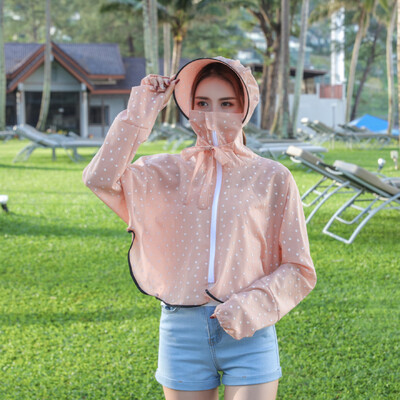 

2019 new riding electric car sunscreen women spot sunscreen mask hat short sunscreen clothing factory outlet