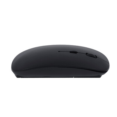 

Dual Mode Ergonomic Mouse BT 24G Wireless Silent for LaptopPC Black