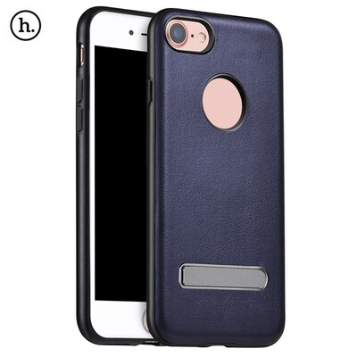 

HOCO Luxury PU Leather Metal Magnetic Stand Protective Skin for iPhone 7 47 inch