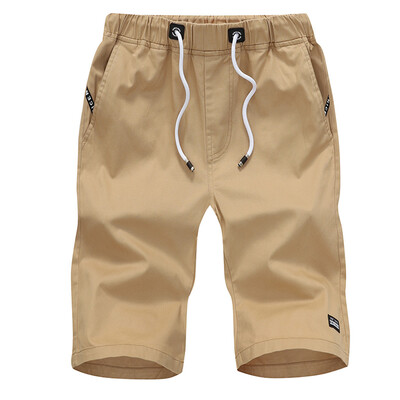

Tailored Mens Summer Leisure Sports Five-cent Trousers Cotton Belted Beach Short Pants