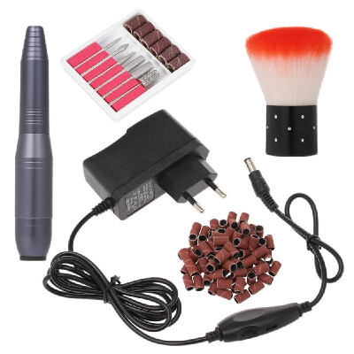 

Portable Electric Nail Drill Machine Professional 20000 RPM Manicure Pedicure Nail File Drill Kit for Acrylic Gel Nails