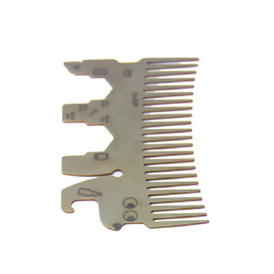 

〖Follure〗Pocket Wallet Comb Titanium Comb Facial Hair Beard Brush Bottle Opener