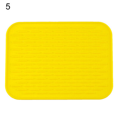 

Kitchen Silicone Heat Resistant Table Mat Non-slip Pot Pan Holder Pad Cushion