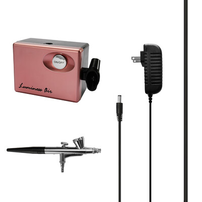 

Mini Airbrush Compressor Kit Portable Tattoos Make up Cake Decorating Airbrush Professional Air Compressor for Nail Art&Makeup