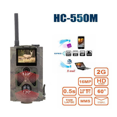 

Lixada HC350M HC300M HC550M Hunting Trail Camera 16MP 05s Trigger Photo Trap 1080P Video Night Vision MMS GPRS Infrared Hunter Ca