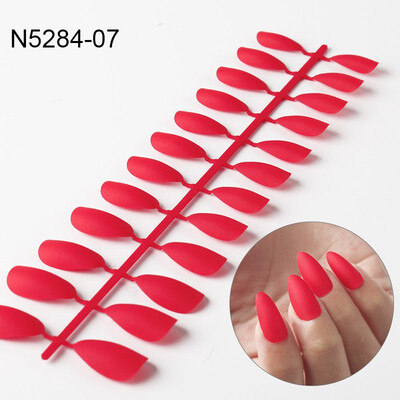 

ROSALIND Matte False Nail Short Soft Fake Nails For Full Nail Tips Extension