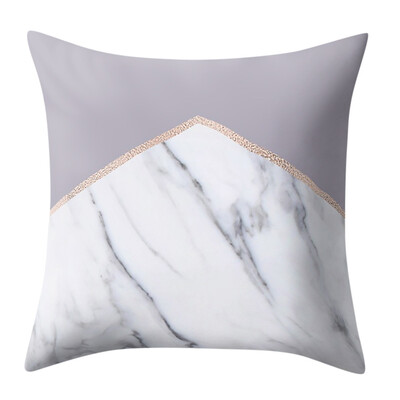 

〖Follure〗Geometric Marble Texture Throw Pillow Case Cushion Cover Sofa Home Decor