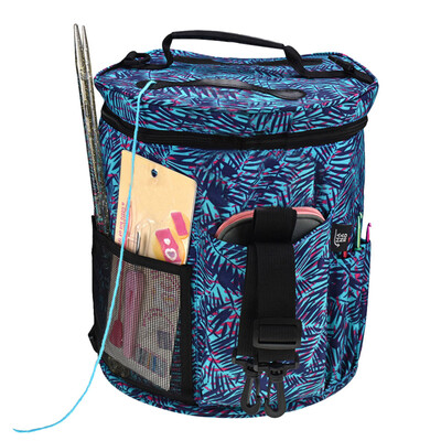

Toponeto Oxford Cloth Bag Lightweight Portable Yarn Crochet Thread Storage Organizer A