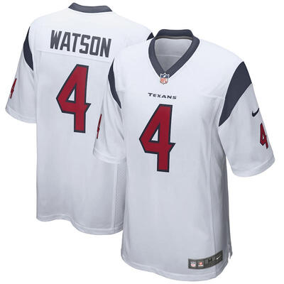 

Youth Football Jersey Houston Texans Deshaun Watson White Game Jersey