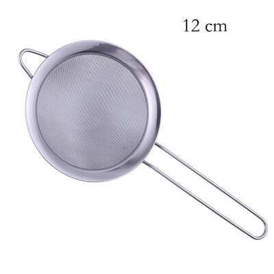 

Toponeto 7 Sizes Stainless Steel Wire Fine Mesh Oil Strainer Flour Sifter Sieve Colander