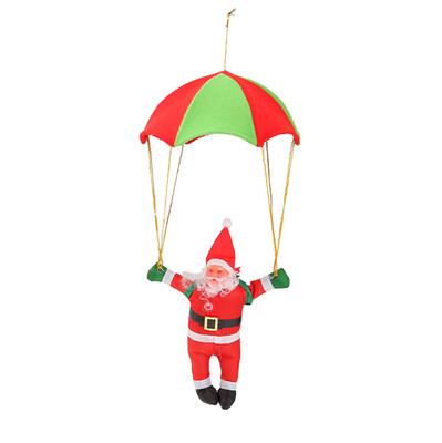 

Siaonvr Santa Claus In Parachute Christmas Tree Hanging Ornament Xmas Decoration