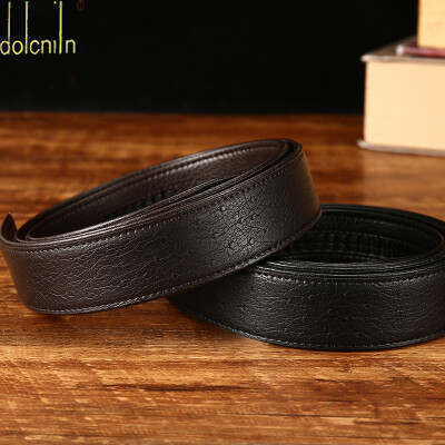 

Mens leather automatic belt new quality leather belt hot sale scratch-resistant double edging belt