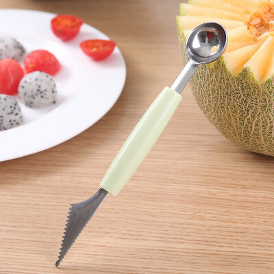 

Toponeto Household Fruit Spoon Creative Watermelon Spoon Fruit Digging Ball