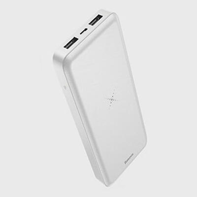 

Baseus M36 10000 MAh Wireless Charging Power Bank Dual-port Portable Power Charger For IPHONE