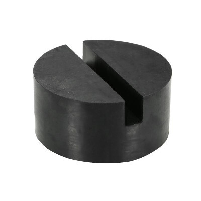 

Rubber Slotted Block Jack Pad Trolley Floor Protector For Pinch Weld 75cm3 inch Diameter