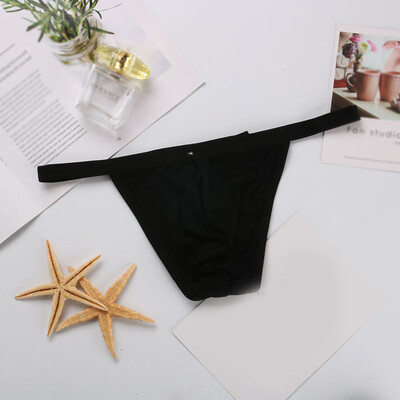

Womens Thick-edged Strap Bikini Swimsuit Triangle Briefs Underwear Sexy T-pants