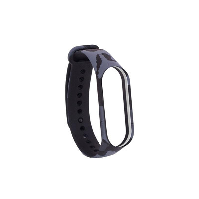 

Fashion Adjustable Printed Wristband for Mi Band 3&Band 4 Unisex Silicone Strap Wrist Strap Multi-pattern Optional