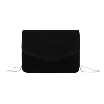 

Women Velvet Party Clutch Chain Bag Small Shoulder Bags Crossbody Handbag