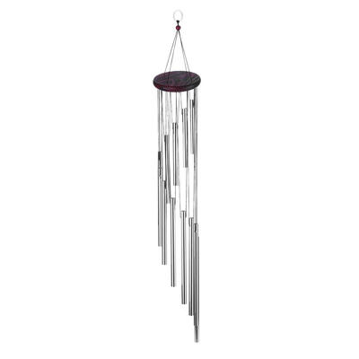 

Solid Wood 12 Aluminum Tube Handmade Wind Chimes Wind Bell Crafts Ornaments