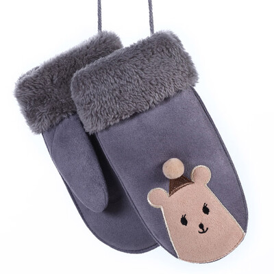 

New Winter Warm Kids Gloves Kids Stretch Knitted Mittens Kids Solid Girls Gloves Full Finger Glove Knitted Boys Gloves