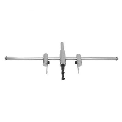 

Greensen Carbon Steel DIY Woodworking Tool 40-300mm Adjustable Metal Circle Hole Cutter Drywall