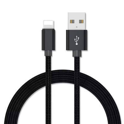 

8 Pin USB Cable for iPhone Nylon Braided Charger Wire Data Sync Charging