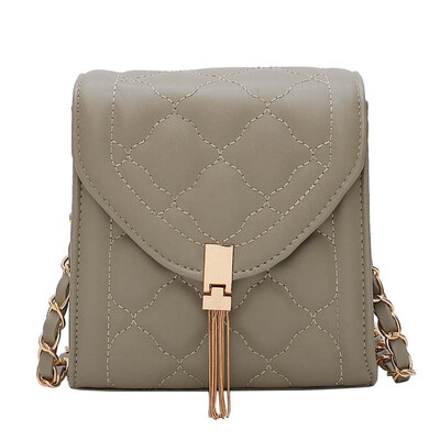 

Chao Korean version of the pearl lock small square bag wild fashion chain shoulder diagonal package