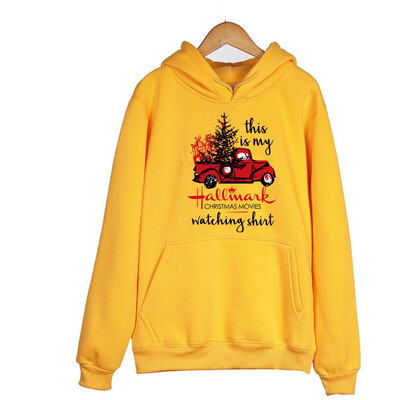 

Tailored Women Casual Ultra Soft Letter Print Full Sleeve Pullover Hooded Loose Blouse