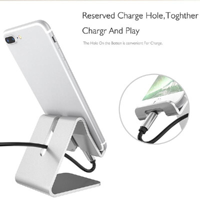 

Metal mobile phone bracket aluminum alloy desktop bracket high-grade flat bracket lazy mobile phone holder bracket