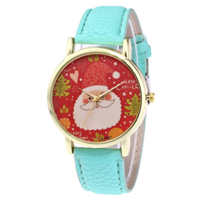 

Santa Clau Christmas Watches Womans Mans High Quality Fashion Quartz Watch Unisex Watches Female Male Famous Clocks Wholesale