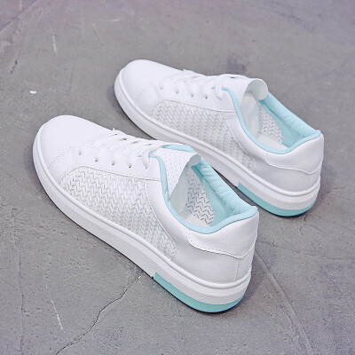 

Small white tide shoes womens shoes 2019 summer summer new autumn shoes wild students breathable casual flat white shoes autumn